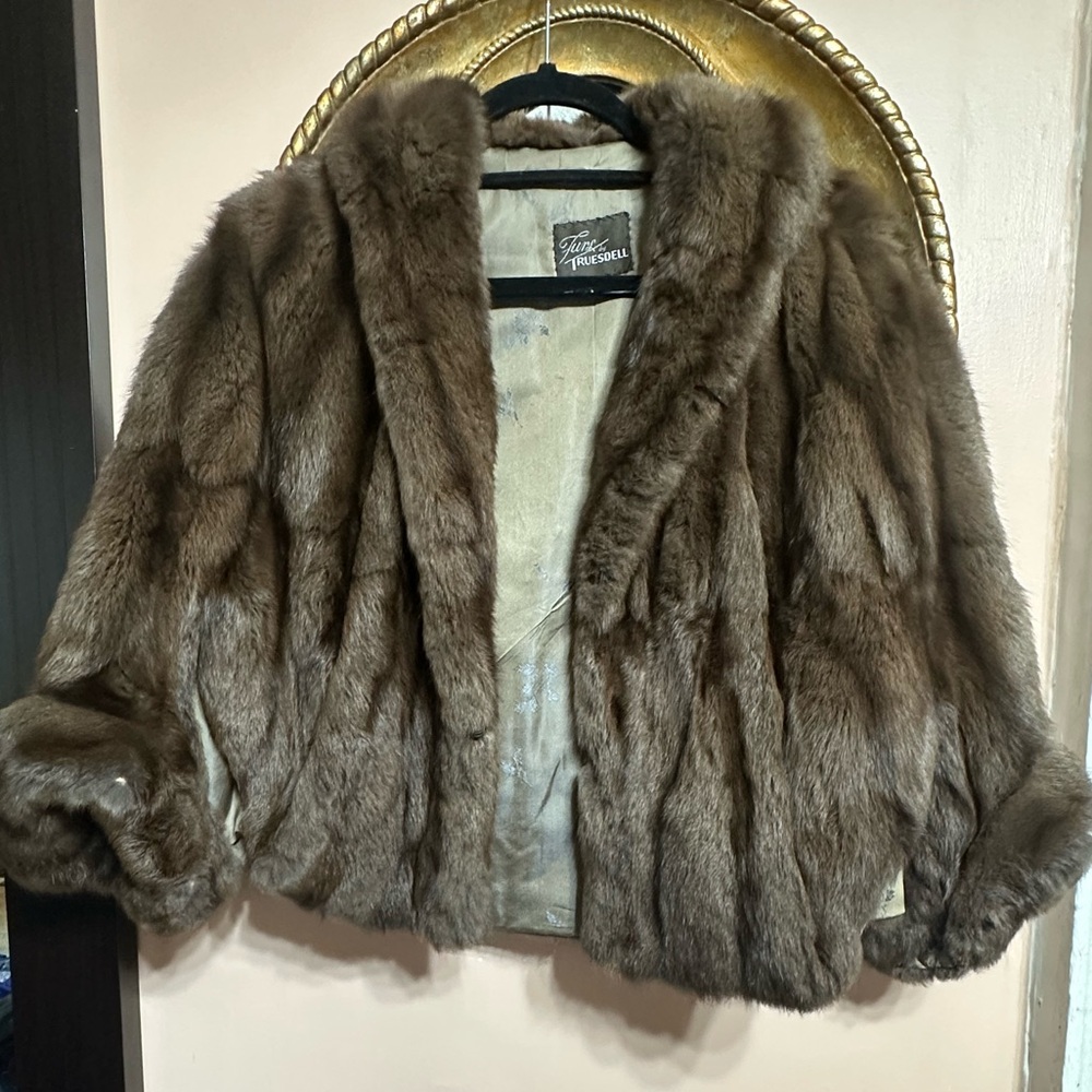 Genuine Fur Brown Jacket